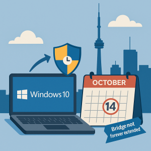 Windows 10: The Clock Is Ticking (What Toronto Accounting Firms Should Do Now)